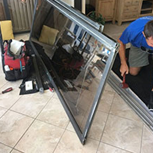 sliding glass door frame repair Estero